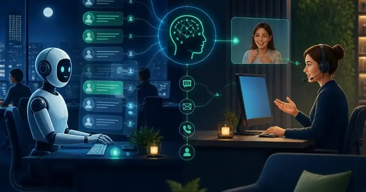 AI Agent membantu tim customer service menyortir percakapan dan meneruskan kasus kompleks